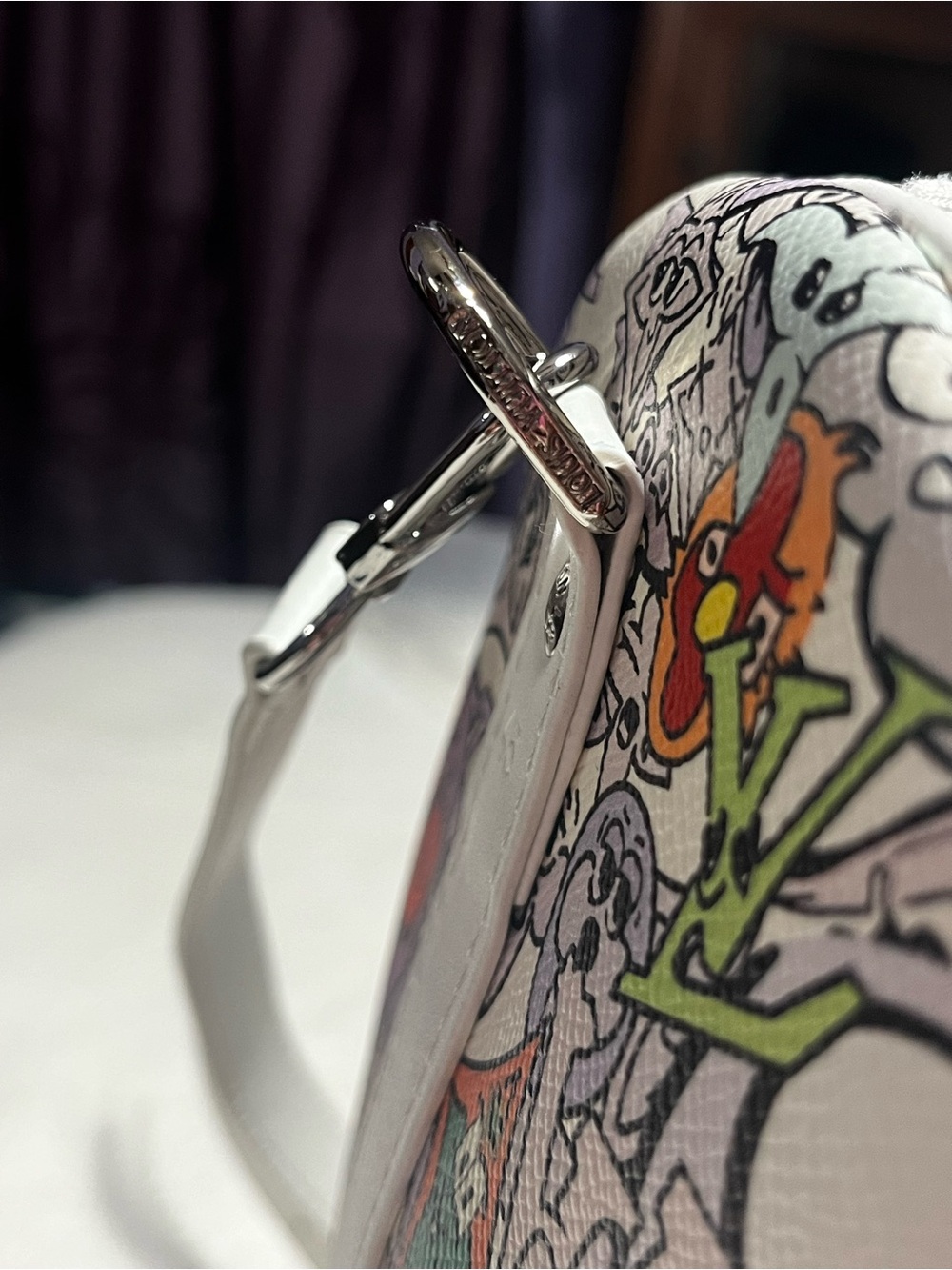 💥 Louis. Vuitton. Comics Keepall. Carry On Large Duffle limited Edition Bag - Picture 15 of 16